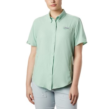 Dámské Košile Columbia PFG Tamiami II Short Sleeve Mátově Zelená YSLTKN132